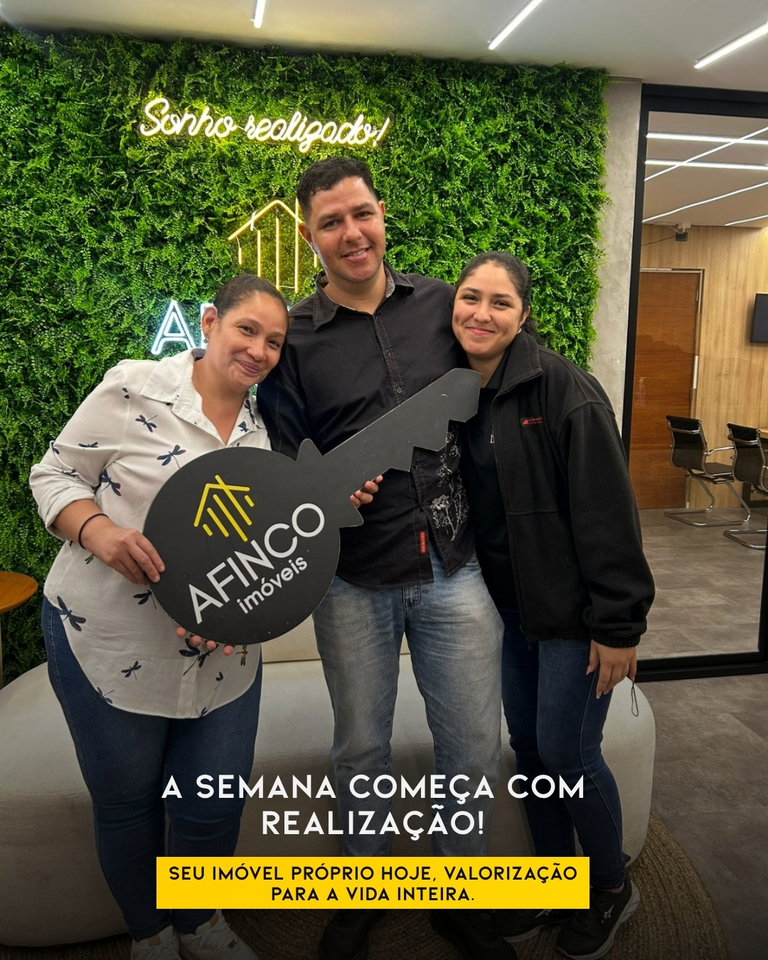 Família realizou o sonho da casa própria